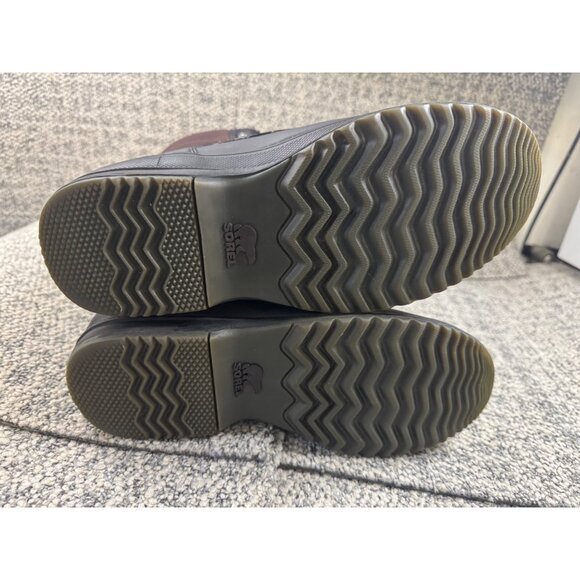 Sorel Mens NM1875-908 Waterproof Winter Boots Size 10 Black & Brown - Picture 13 of 14